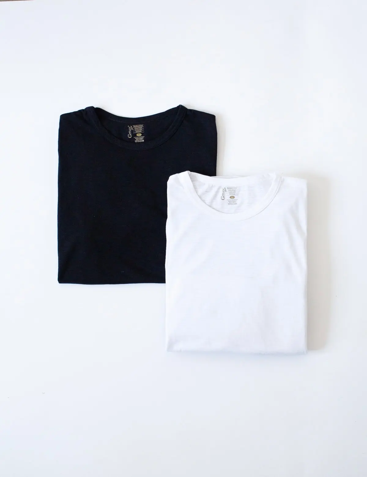 Arc Bottom Drop-Tail Shirts - 3/Pack