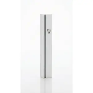 Aluminum Mezuzah-white
