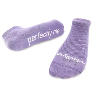 I am perfectly me™ light purple lavender low-cut socks