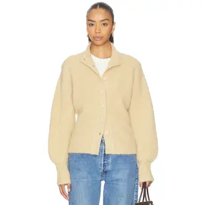 4th & Reckless Katya Cardigan in Camel