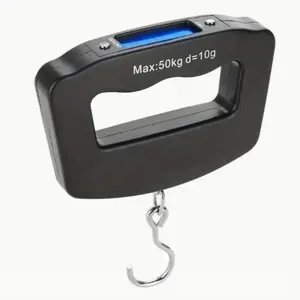 Portable Electronic Luggage Scale, Digital Luggage Scale with Backlight Display, Handheld Weighing Tool for Travel, Home, Office, Electrical, Heavy Duty