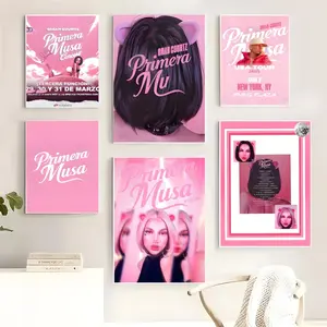 O-Omar Courtz Album P-PRIMERA M-MUSA Poster HD Sticky Waterproof Wall Art | High Quality Print Aesthetic Home Living Bedroom Bathroom hallway Decor Trendy Room Decoration | Multiple Size Options Available