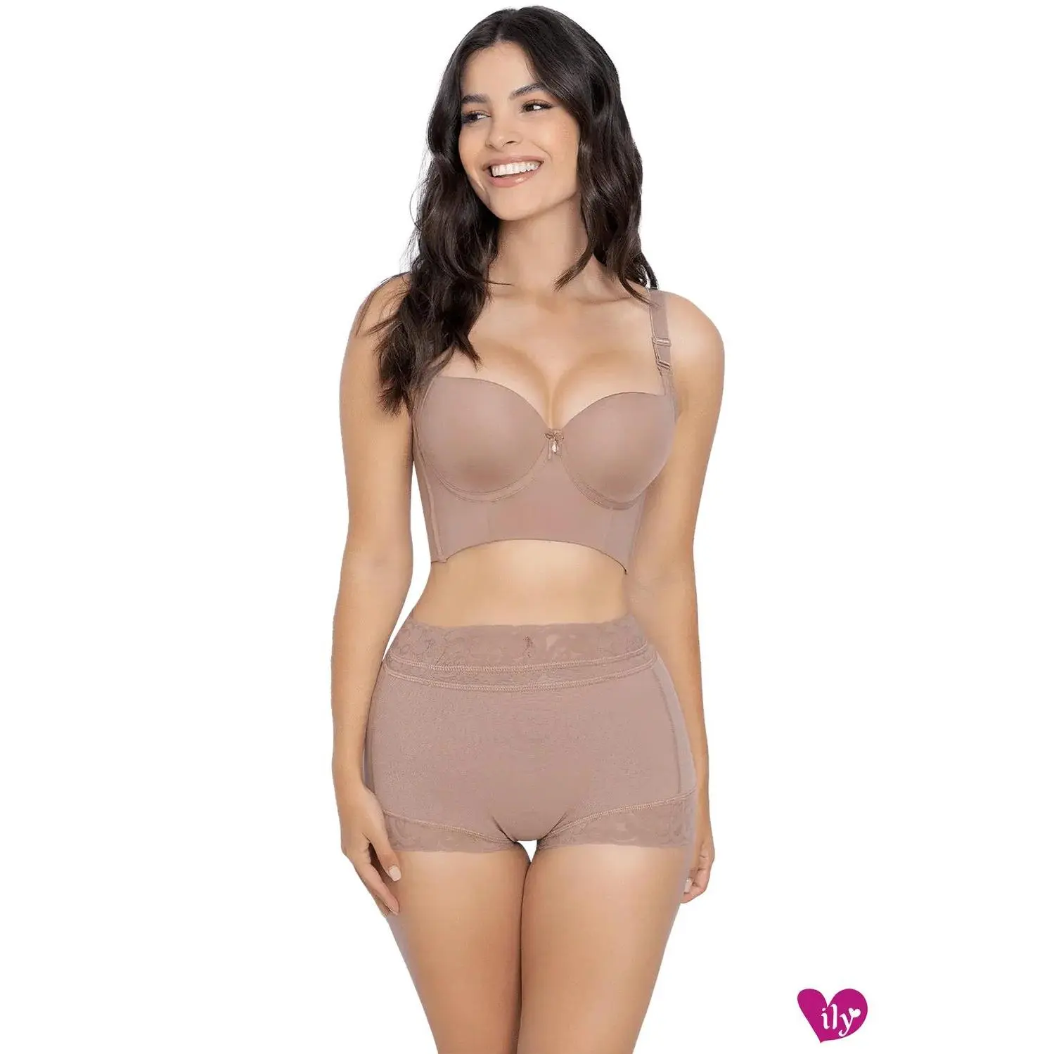 ILY FAJAS Sculpting Padded Butt Lifting Panty Shapewear Breathable Fabric