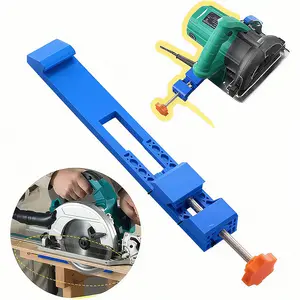 Adjustable Cutting Machine Base Guide, Electric Circular Saw Milling Positioning Clamp, Precision Wood Cutting Guide, Woodworking Tools, Enhanced Stability