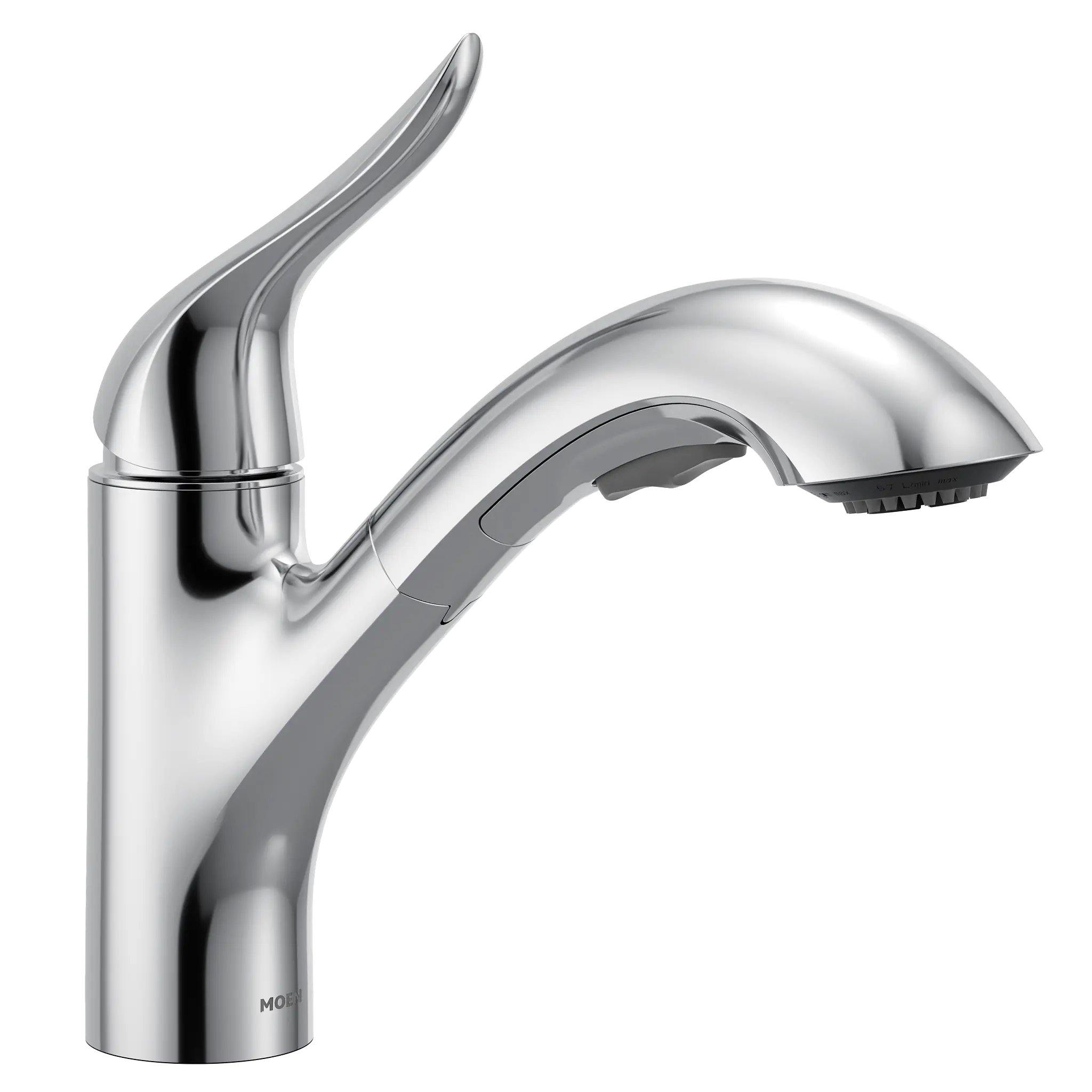 Koa One-Handle Low Arc Pullout Kitchen Faucet