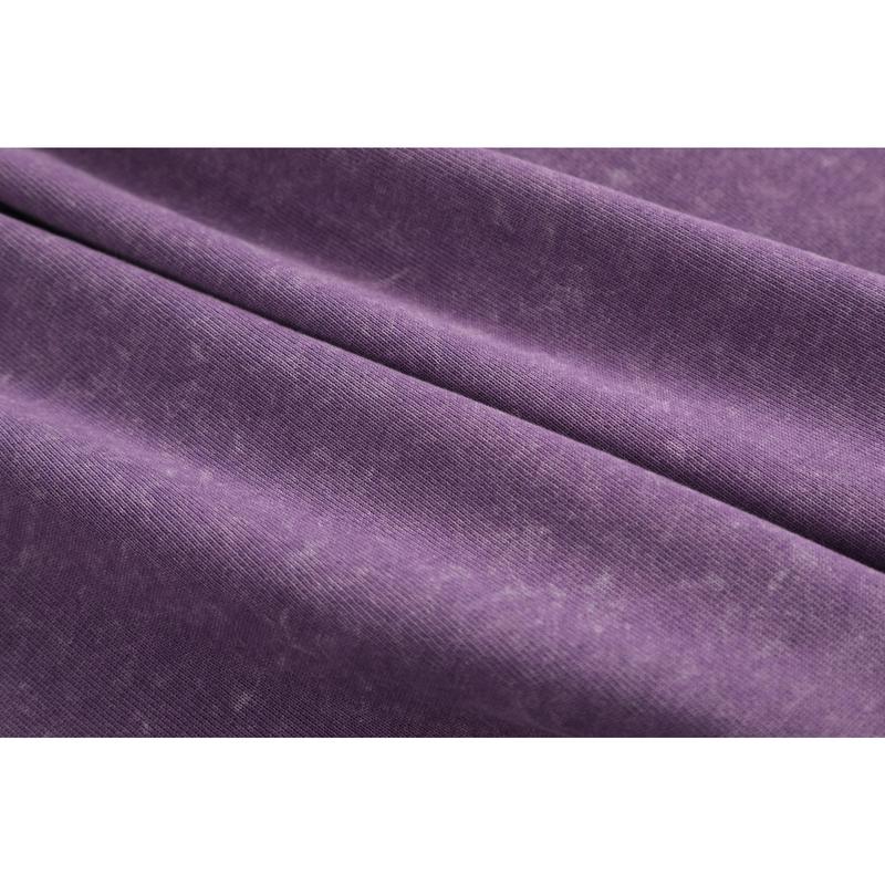 Digitex Women's Oversized Acid Wash Cotton Hoodie Minimalist Design Loose Fit with Kangaroo Pocket & Ribbed Cuffs for Fall Winter Fashion Casual Sweatshirts - Womenswear