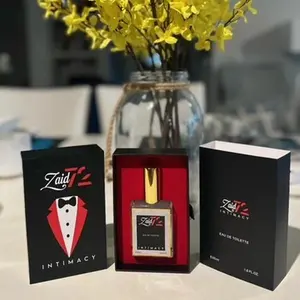 50 ML Zaid Intimacy  Blood Mandarin, Grapefruit, and Mint notesMID: Cinnamon, Spicy, and Rose notesBASE: Amber, Leather, Indian Patchouli, and Woody notes