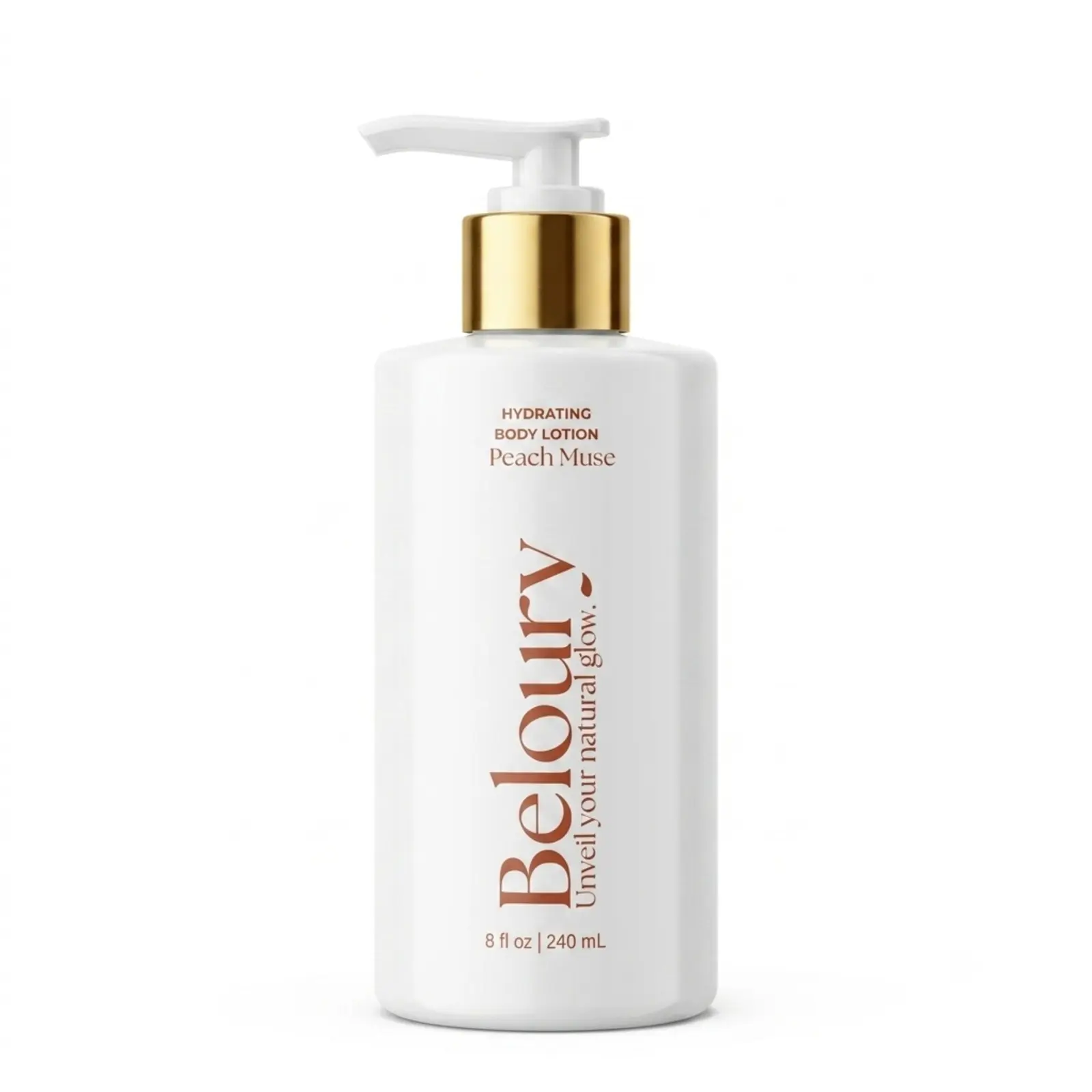Beloury Peach Muse Body Lotion 8oz