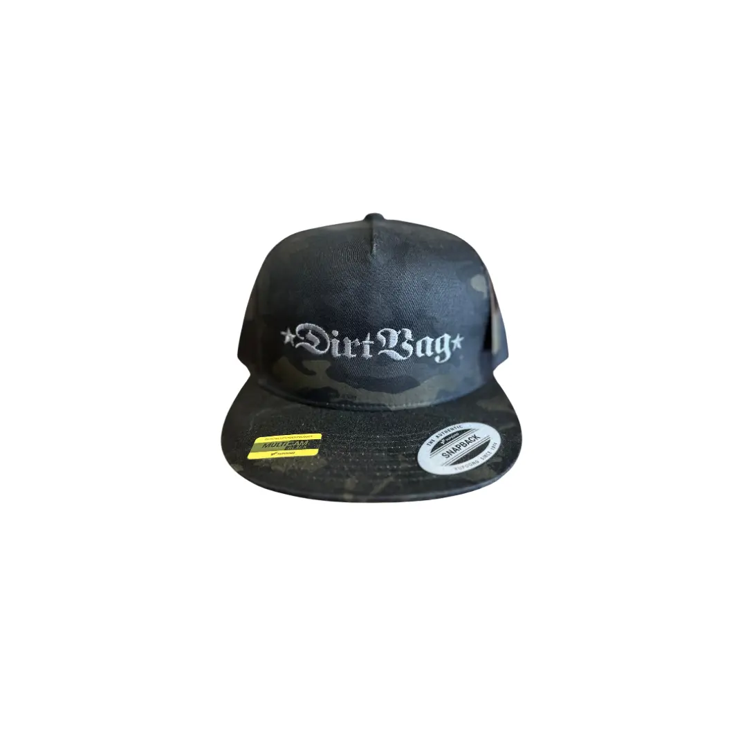 Dirtbag Unisex Embroidered Core Logo Authentic Snapback Trucker Hat