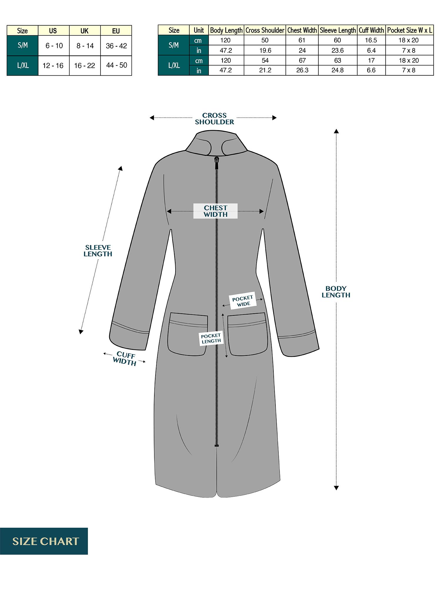 PAVILIA Womens Housecoat Zip Robe, Fleece Zip Up Front Robe Bathrobe, Plush Warm Zipper House Coat Lounger for Women Ladies Elderly with Satin Trim, Pockets, Long
