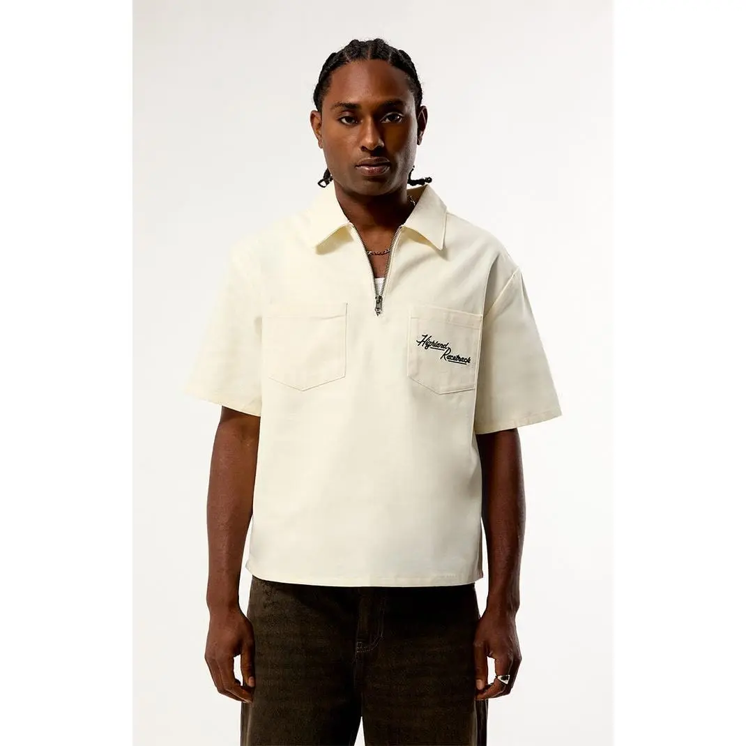 Pacsun Men's Club Quarter Zip Shirt