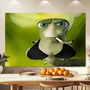 1pc Polyester Angry Caterpillar Tapestry, Versatile Wall Hanging for All Seasons, Ideal for Garden, Home, Event Decor, No Electricity or Battery Needed, Perfect for Christmas, Spring, Summer, Fall