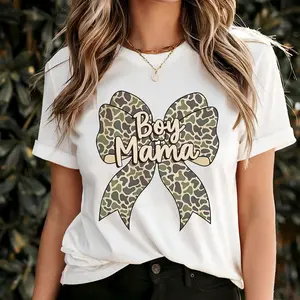 Vintage Oldschool Boy Mama Camo Hunting Crewneck Shirt, Camo Mama Tee, Mallard Ducks Mama Hunting Camo Tee, Mother's Day Gift