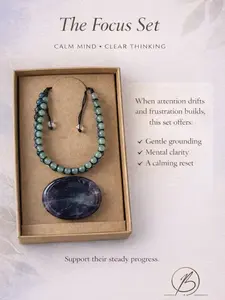 The Focus Set - Bracelet & Worry Stone Set