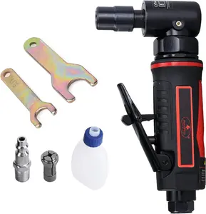 Aeropro Tools  AP17315 1/4-Inch Air Angle Die Grinder, 20000 RPM Pneumatic Right Angle Grinder with 1/4'' Collet, Heavy Duty for Grinding, Cutting, Polishing, Welding Repair & Deburring