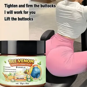 Butt Lifting Cream 50g, Firming Butt Cream, Moisturizing Tightening Cream, Shea Butter & Collagen Formula, Improves Elasticity, Suitable for Thighs & Buttocks, Body Care