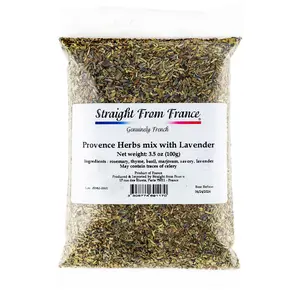 Straight From France Provence Herbs Seasoning with Lavender from France 3.5 Oz