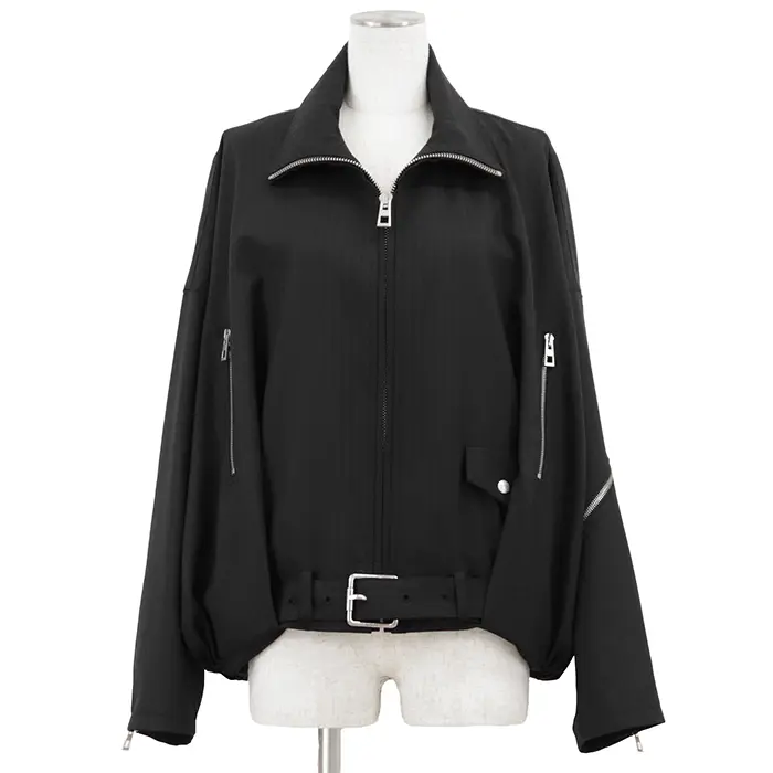 Pre-owned Loewe Wool Small Leather Goods Balloon Jacket