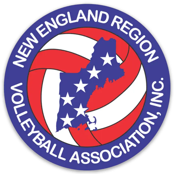 New England Region Volleyball Association Sticker