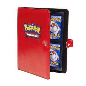 Premium Red 4-Pocket Snap Binder for Pokémon Premium Red 4-Pocket Snap Binder for Pokémon
