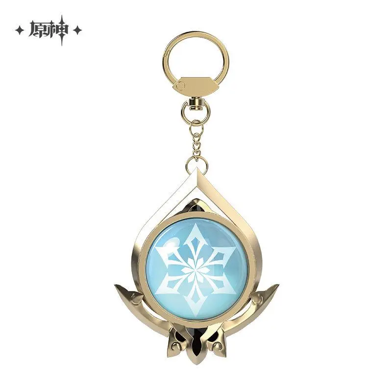 In Stock Genuine Mihoyo Genshin Impact Cosplay 3d Pendant Anime Eye Of God Mondstadt Diy Gift Box Keychain Fans Birthday Gifts
