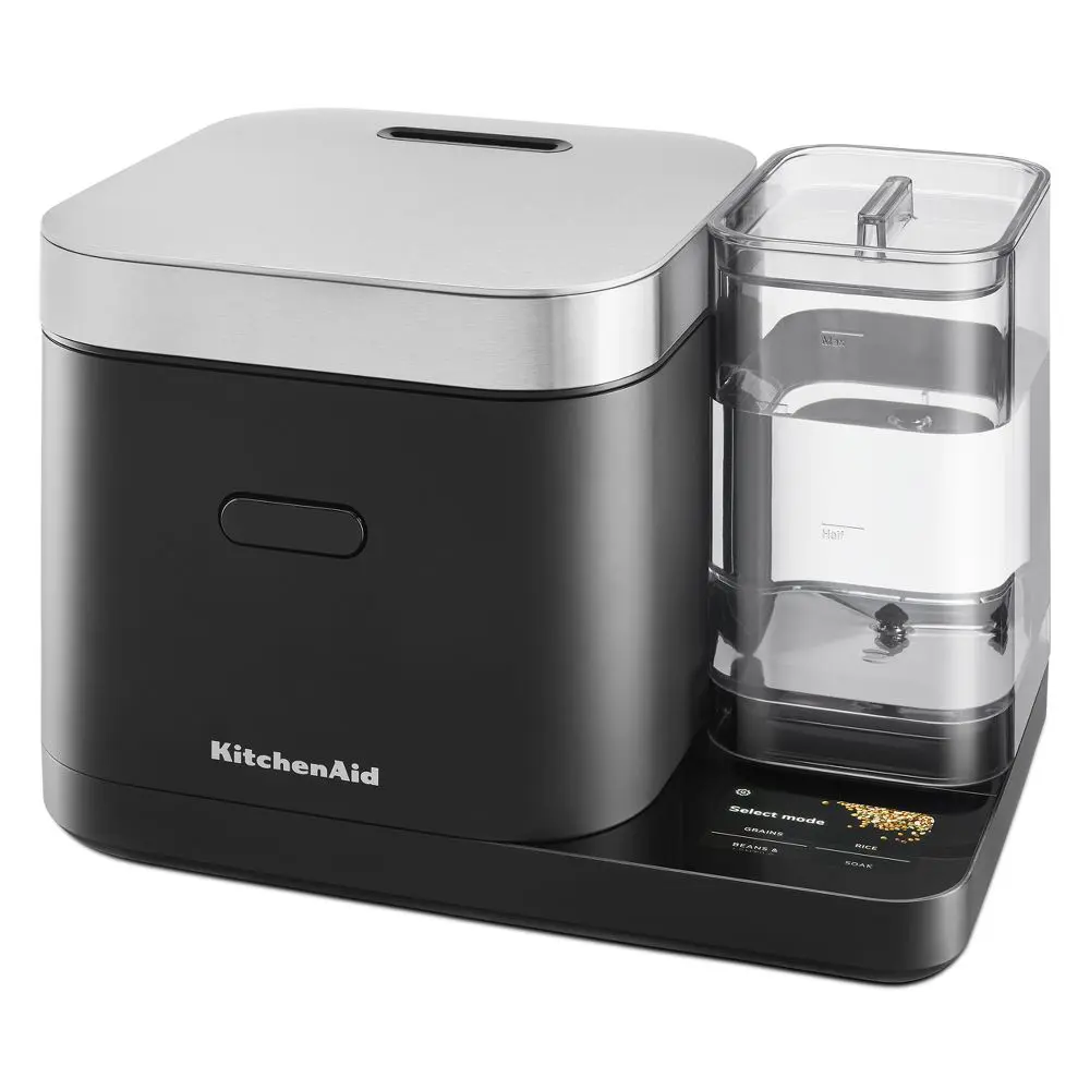 KitchenAid Grain and Rice Cooker 8 Cup with Automatically Sensing Integrated Scale + Water Tank