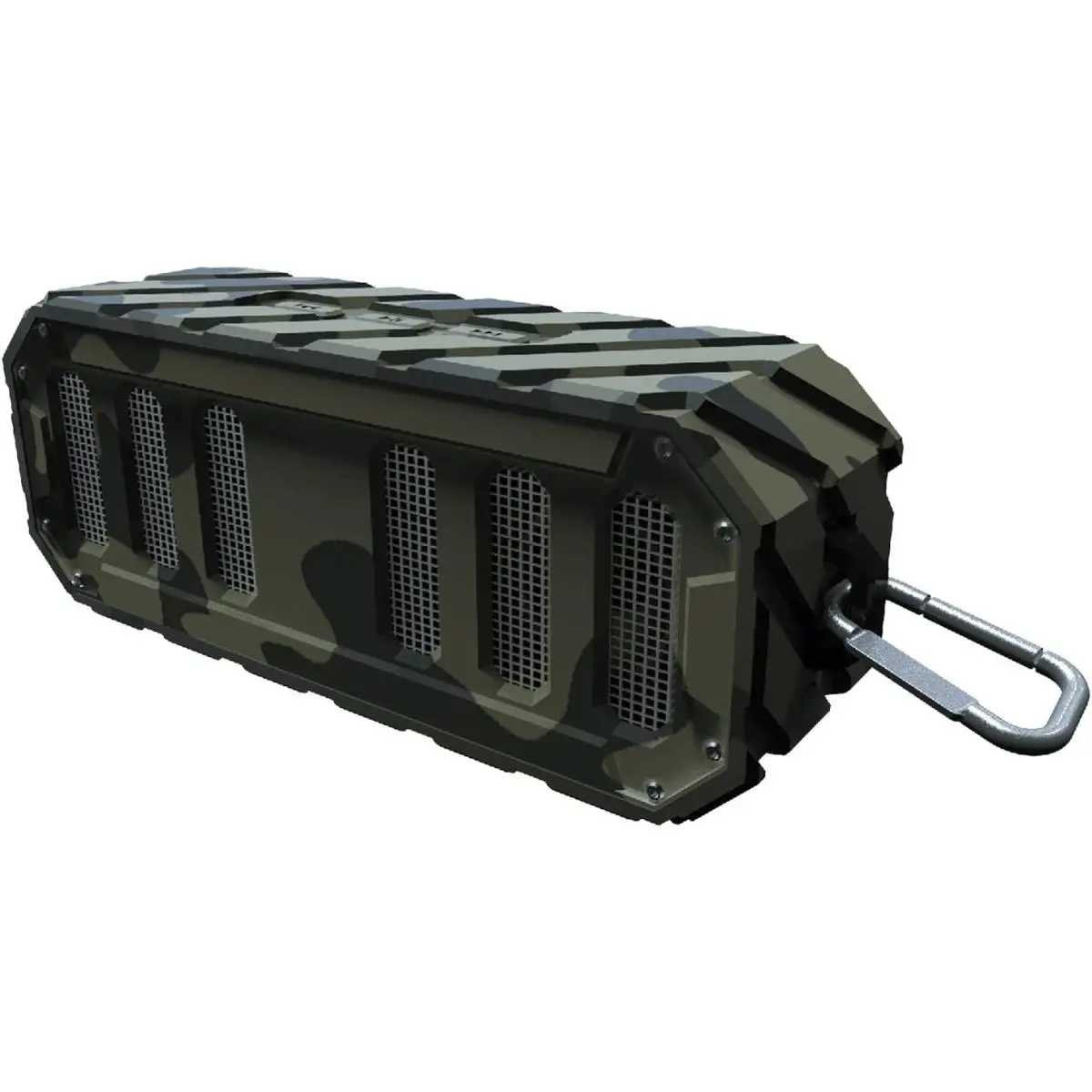 Tunes2Go  Rugged Rocker Waterproof Bluetooth Speaker, Beach Camouflage