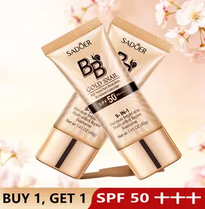 Buy 1, get 1 High-Concealing Waterproof Snail BB Cream An easy-to-apply concealer that is waterproof, long-lasting, oil-controlling, and provides a matte finish Foundation Makeup Cosmetic sunscreen bbcream