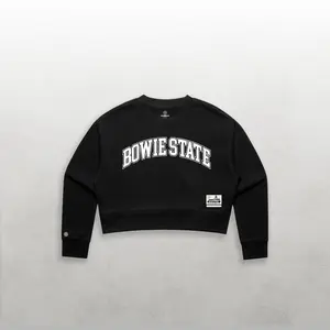 HBCU Varsity Women's Crop Crewneck (Select Your Campus)