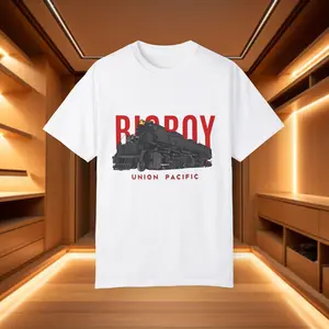Union Pacific Big Boy T-Shirt, Vintage Train Apparel, Unisex Graphic Tee, Railway Gift, Train Lover Shirt