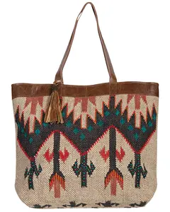 Scully Women's Aztec Woven Handbag - B302