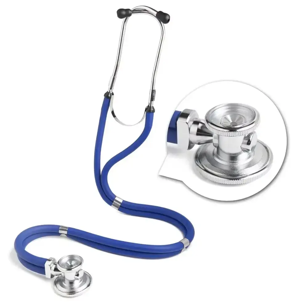 Medical Double Sided Stethoscope Professional Portable Cardiology Stethoscope Medical Equipment Nurse Doctor Stethoscope XceeFit