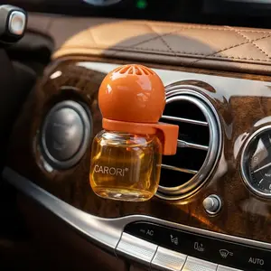 Car Air Freshener - The Adorable Lightbulb-Shaped - Automotive Vent Clip - Long Lasting Scent - Essential Oils - Scented Car Accessories