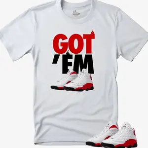 Shirt to Match Jordan 13 Chicago-GOT'EM Unisex Sneaker Matching Shirt White, Gift For Him, Gift For Her. KMD