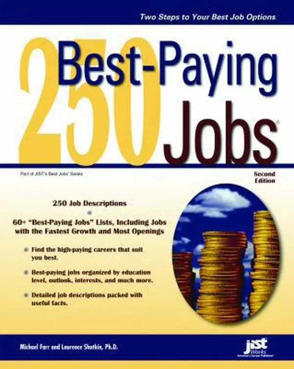 USED-250 Best-Paying Jobs (Jist's Bet Jobs Series) by Michael Farr (Paperback)