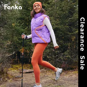 Fanka SpeedTrek Down Vest - All Seasons Insulated Vest for Optimal Warmth and Comfort Sport Knitwear Vest Lightweight Coat