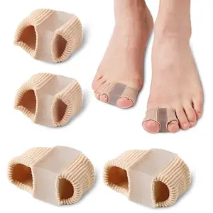 New toe brace big foot thumb valgus toe splitter double hole toe cover toe splitter
