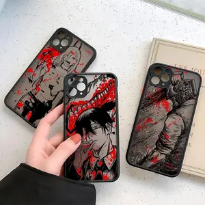 Chainsaw Man Makima Anime Phone Case For iPhone 17 Promax 16 15 14 13 12 11 Plus Pro Max 17Air and Samsung S26 S25 S24 S23 S22 S21 FE Plus Ultra - Anti Drop Full Perfect Aesthetic Printed Soft TPU Case