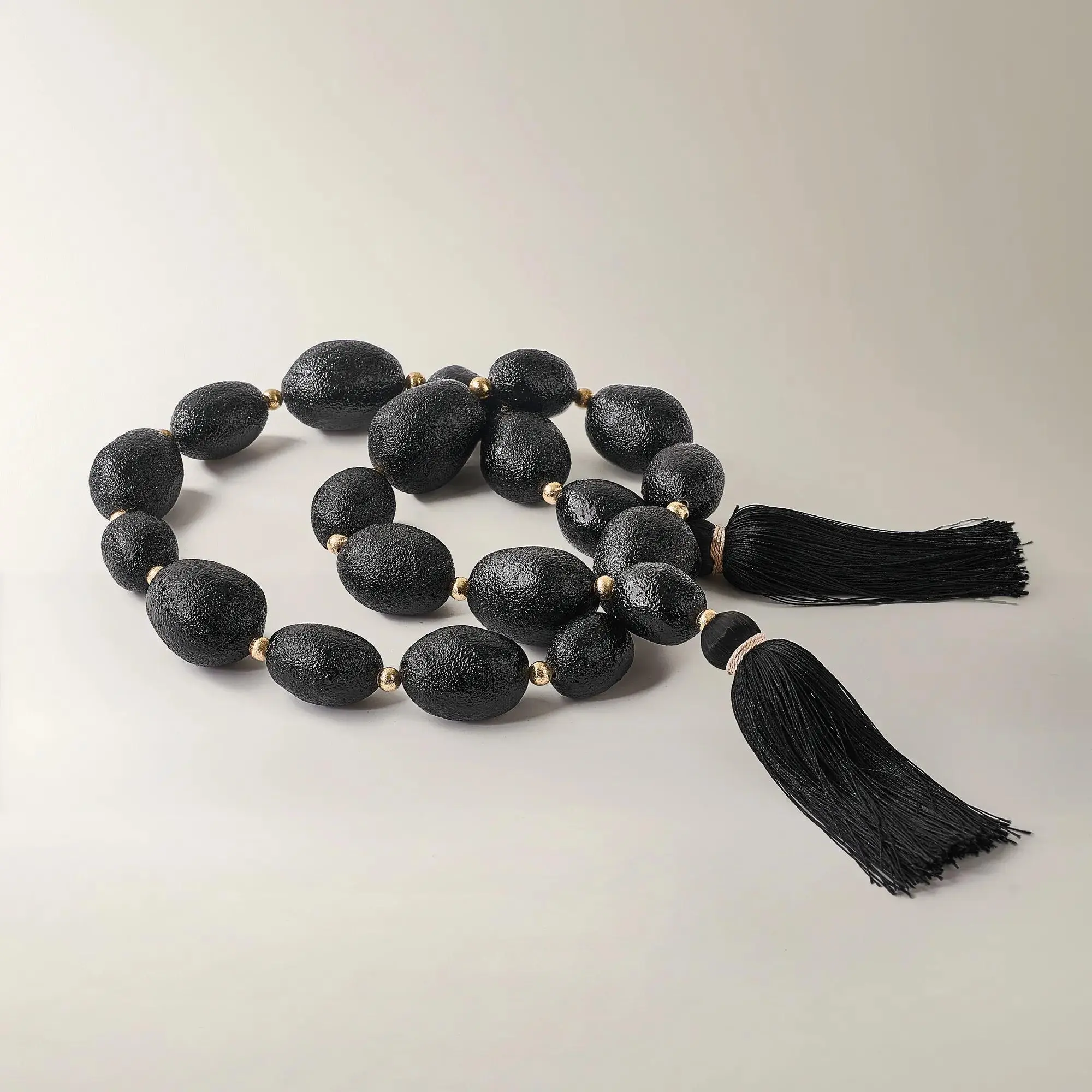 Z Gallerie Decorative Beads - Black and Champagne