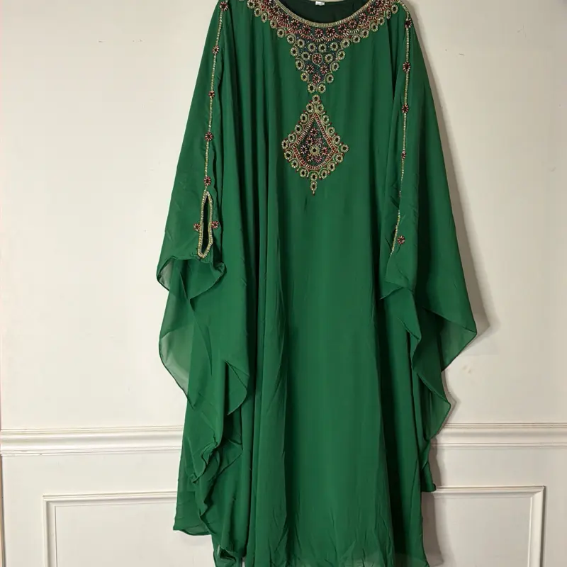 Lady's Formal Long Bubu Gown - Chic Design, Premium Fabric, Formal Wear for Special Occasions