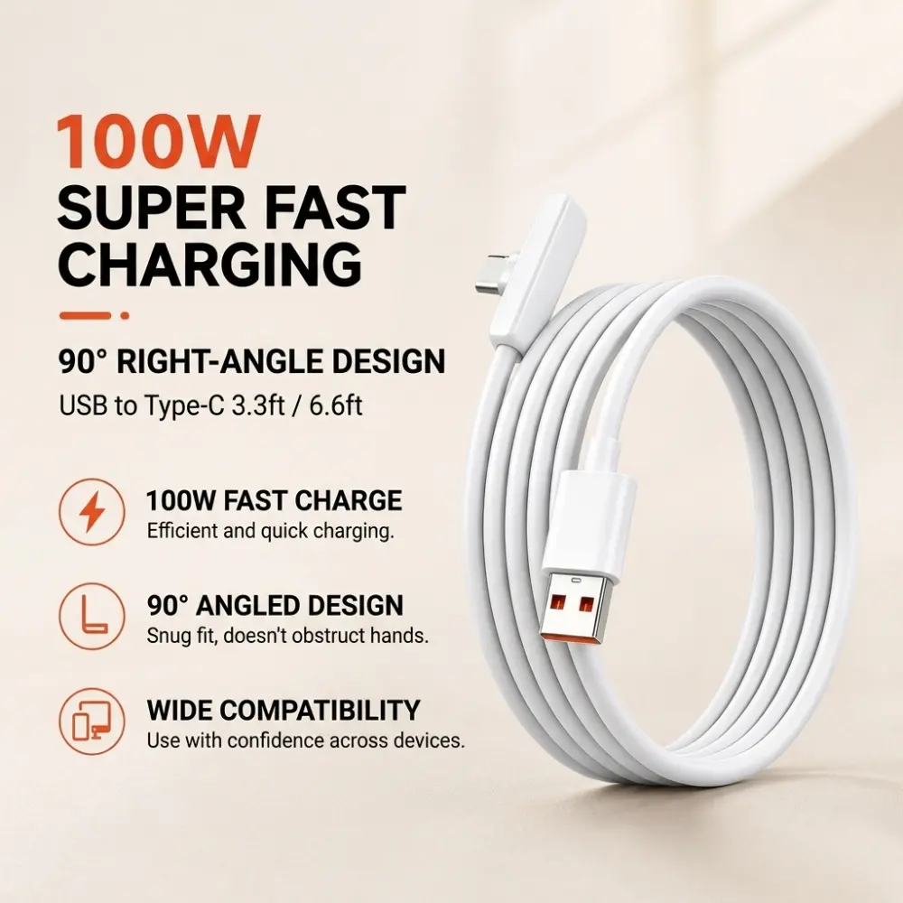 100W Phone Fast Charging Silicone USB to USB-C Cable Type-C Phone Charger Cable for Samsung for oneplus for Goolgle for Moto