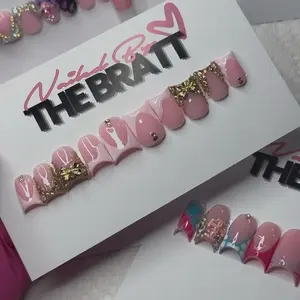 Rosy Luxe Duck Nails | GelX Nails