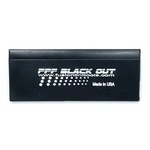 Fusion Tools PPF Black Out 5" Paint Protection Film Squeegee Blade with Slip Additives for Easy Installation Made in USA