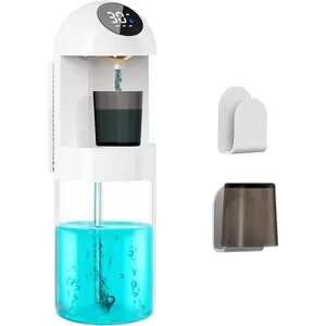 600 mL Automatic Mouthwash Dispenser for Bathroom, Intelligent  Induction Accurately Dispenses Liquid, Which is Hygienic & Convenient, Protect   for The Whole Family (White)