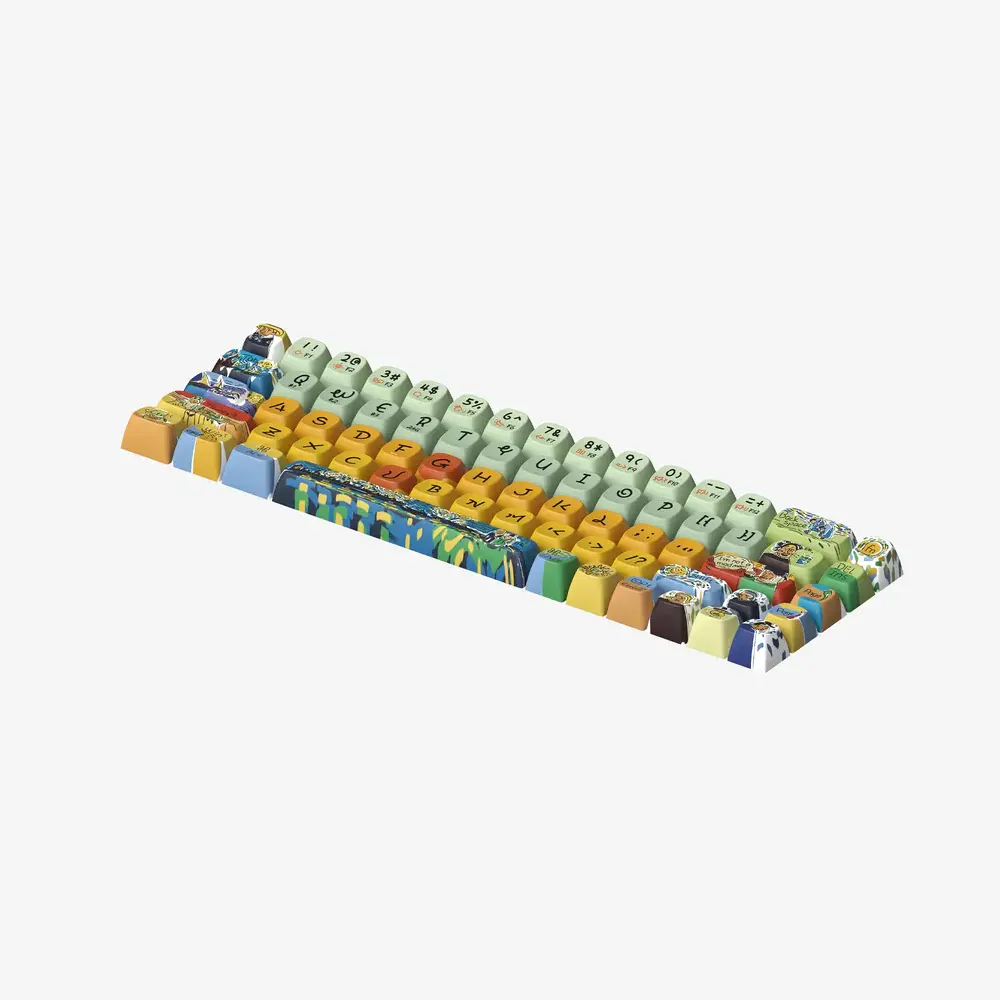 Lofree Van Goph Touch/Flow/Flow Lite Series Dye-sub PBT Keycaps Lofree Van Goph Touch/Flow/Flow Lite Series Dye-sub PBT Keycaps