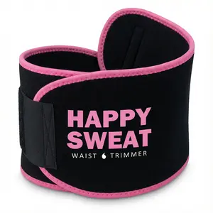 Waist Trimmer - Adjustable Waist Trainer Fitness Belt -Neoprene Waist Trimmer for Fitness- Abdominal Support and Shaping Garment - Ideal for Fitness Enthusiasts