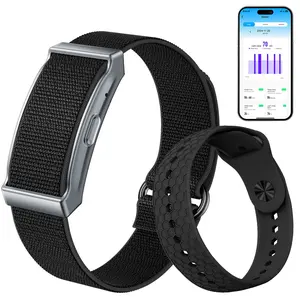 Smart Bracelet, Wearable Activity & Fitness Tracker Band, 24H Sleep Tracker, All-Day Continuous Heart Rate Blood Pressure Stress HRV Monitor,24/7 Heart Rate and more,  170+ Sport Modes Smart Wristband with 1 Bands, Free APP