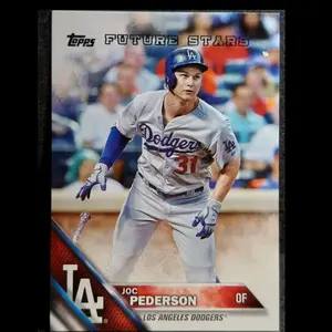 Topps Future Stars Joc Pederson OF Los Angeles Dodgers Baseball Card #31