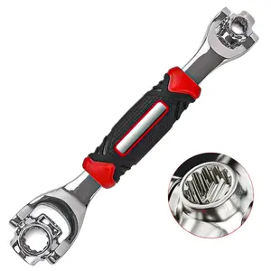 Universal Wrench 52 in 1 Socket Wrench Multifunction Wrenches Tool with 360° Rotating Head, Spanner Tool for Home and Bicycle Car Repair