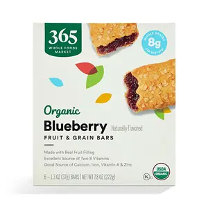Organic Blueberry Cereal Bar 6 Count, 7.8 Ounce